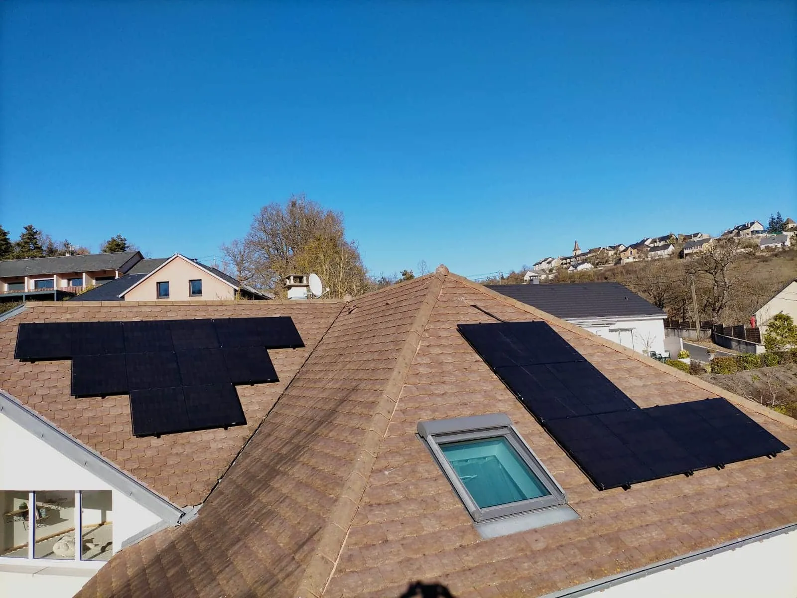 Villa Lattes équipée en SolarWatt Bi-Verre